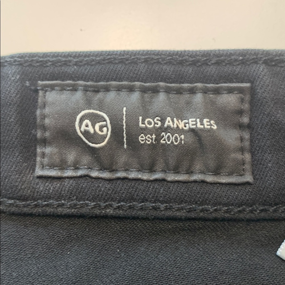 AG Farrah Highrise Skinny Black 26R - Picture 8 of 11